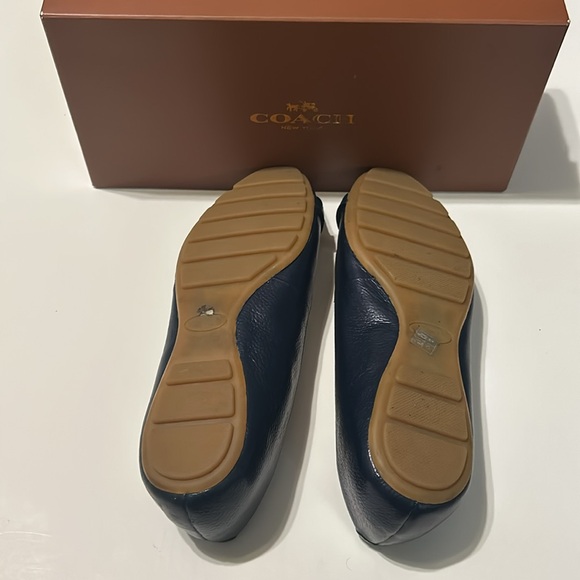 Coach Bianca Pebble Grain Ballet Flat - Picture 2 of 3